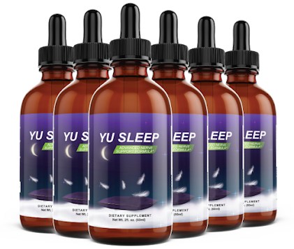 Yu Sleep supplement bottle